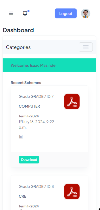 App Homepage