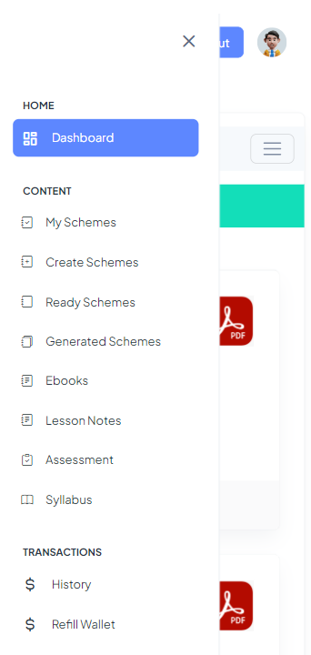 App Homepage